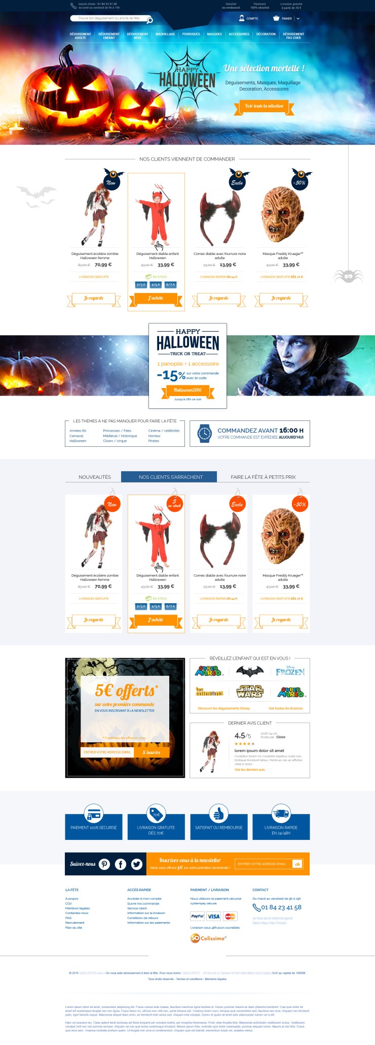 Fête et déguisements